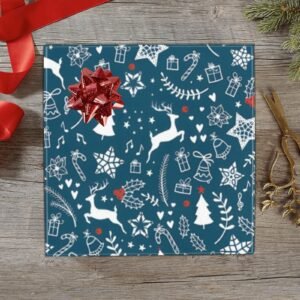 Christmas Wrapping Paper | Holiday Gift Wrap | Red Deer 58" x 23" (1–5 Rolls)