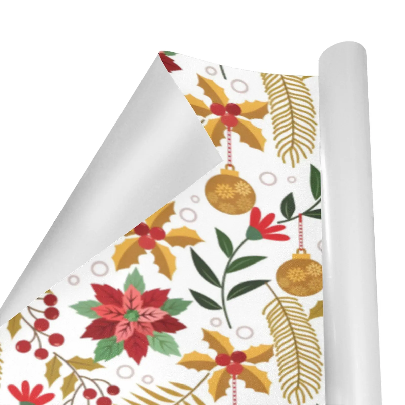 Wrapping
Paper Gift Wrap – Christmas Holiday Foliage – 1, 2, 3, 4 or 5 Rolls - Image 2