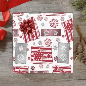 Christmas Wrapping Paper | Holiday Gift Wrap | Patriotic 58" x 23" (1–5 Rolls)