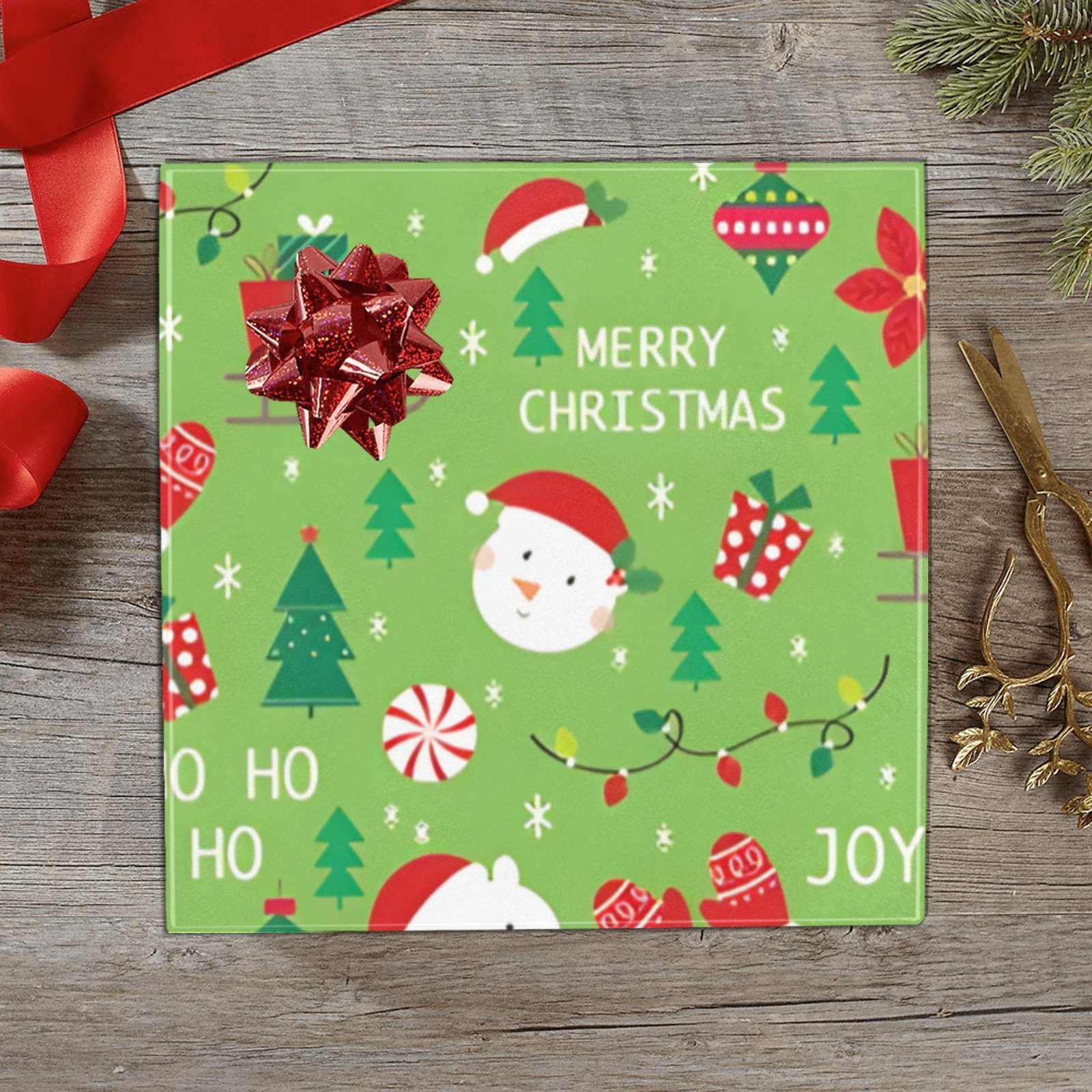 Wrapping
Paper Gift Wrap – Christmas Joy – 1, 2, 3, 4 or 5 Rolls