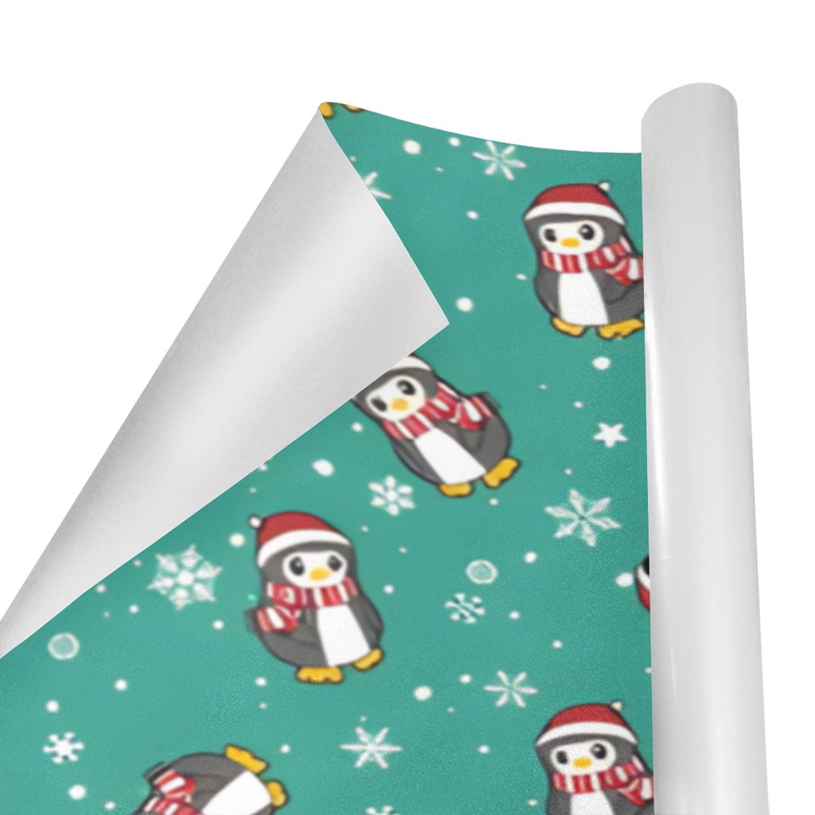 Wrapping
Paper Gift Wrap – Holiday Penguin – 1, 2, 3, 4 or 5 Rolls - Image 2