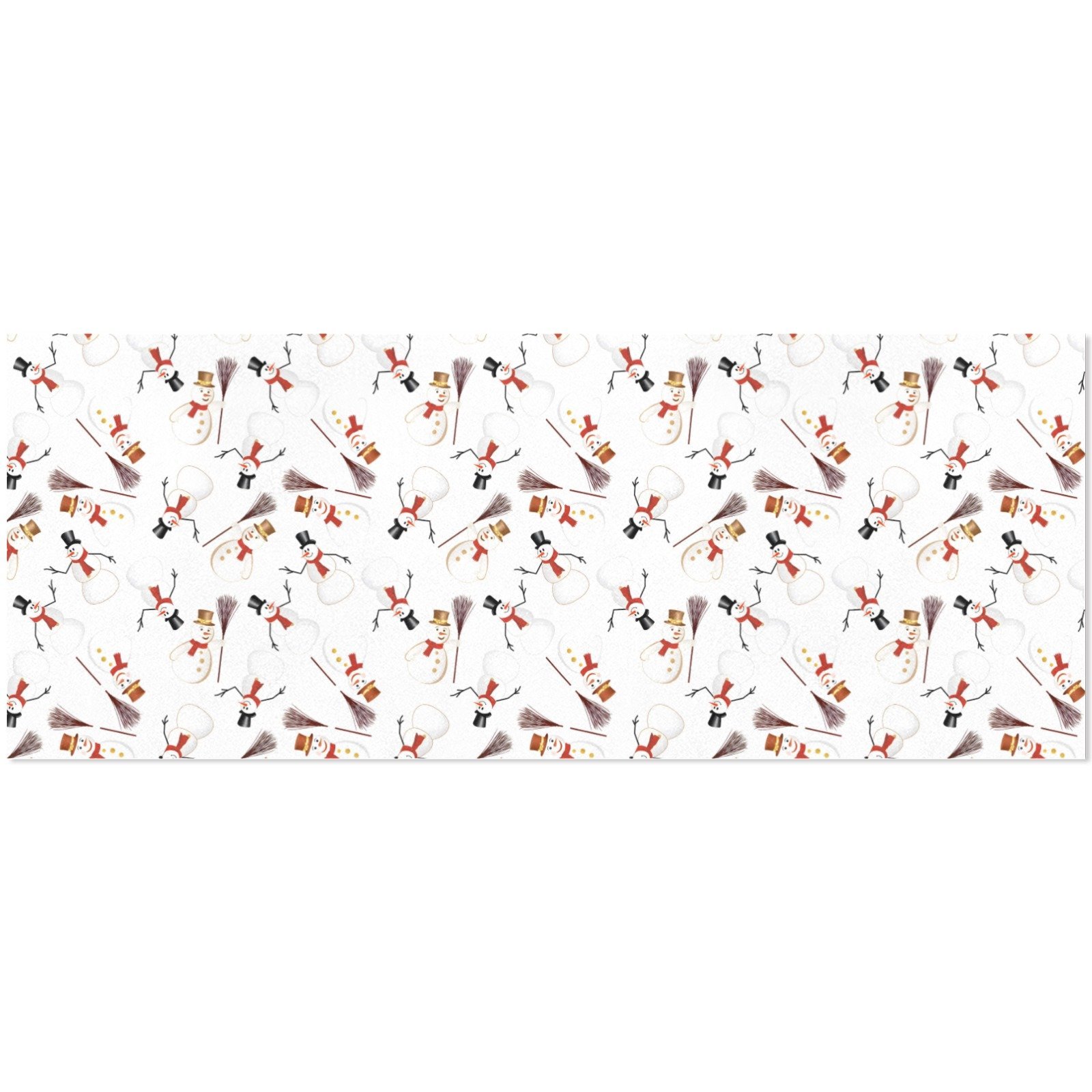 Christmas Wrapping Paper | Holiday Gift Wrap | Frosty 58" x 23" (1–5 Rolls) - Image 4