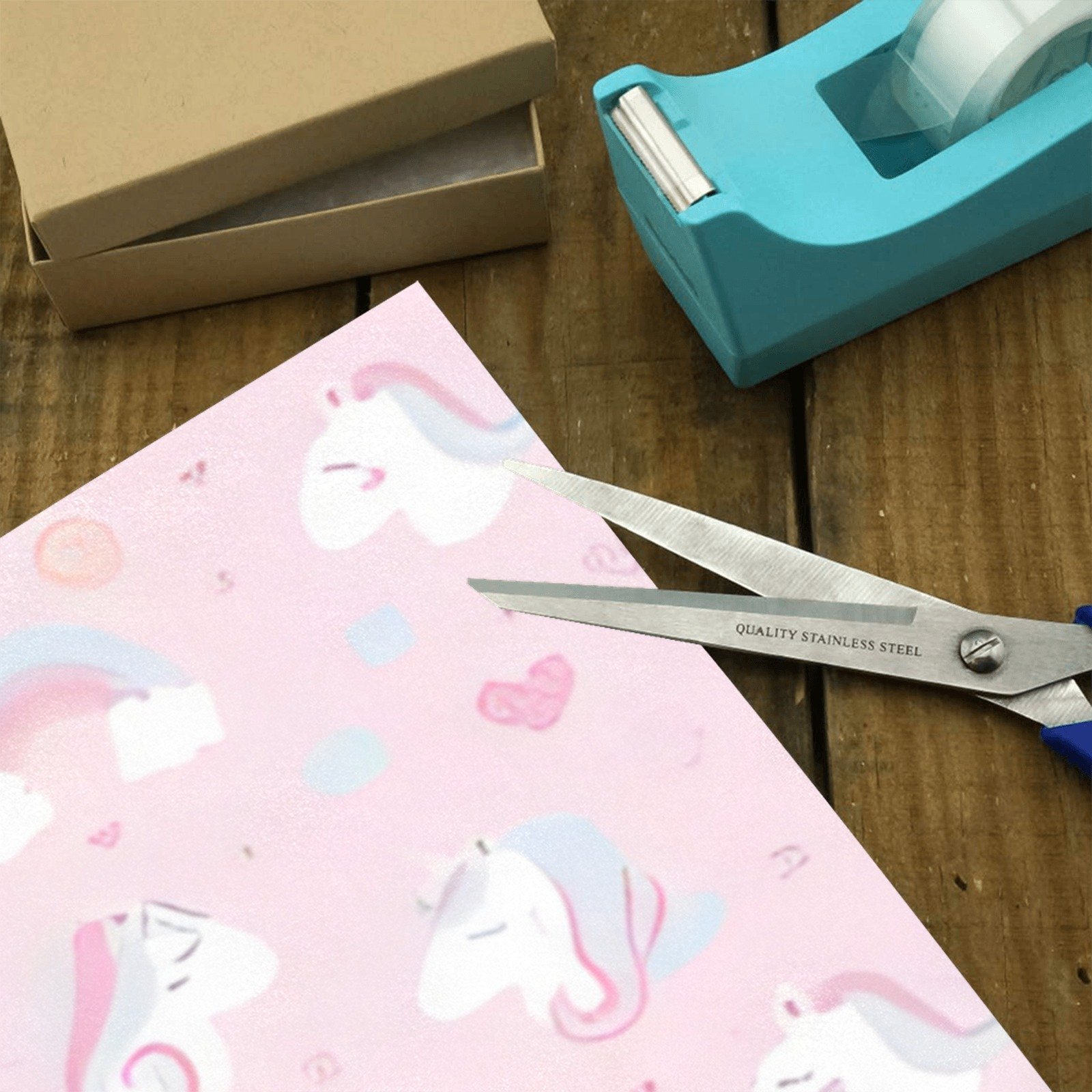 Wrapping
Paper Gift Wrap – Unicorn Clouds – 1, 2, 3, 4 or 5 Rolls - Image 4