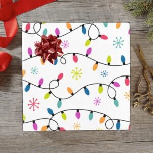 Christmas Wrapping Paper | Holiday Gift Wrap | Lighted 58" x 23" (1–5 Rolls)