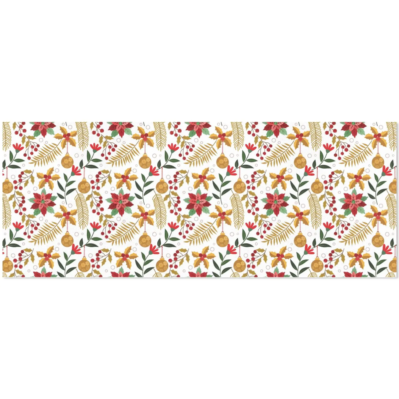 Wrapping
Paper Gift Wrap – Christmas Holiday Foliage – 1, 2, 3, 4 or 5 Rolls - Image 4