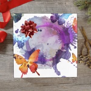 Wrapping
Paper Gift Wrap - Butterfly Splash - 1, 2, 3, 4 or 5 Rolls