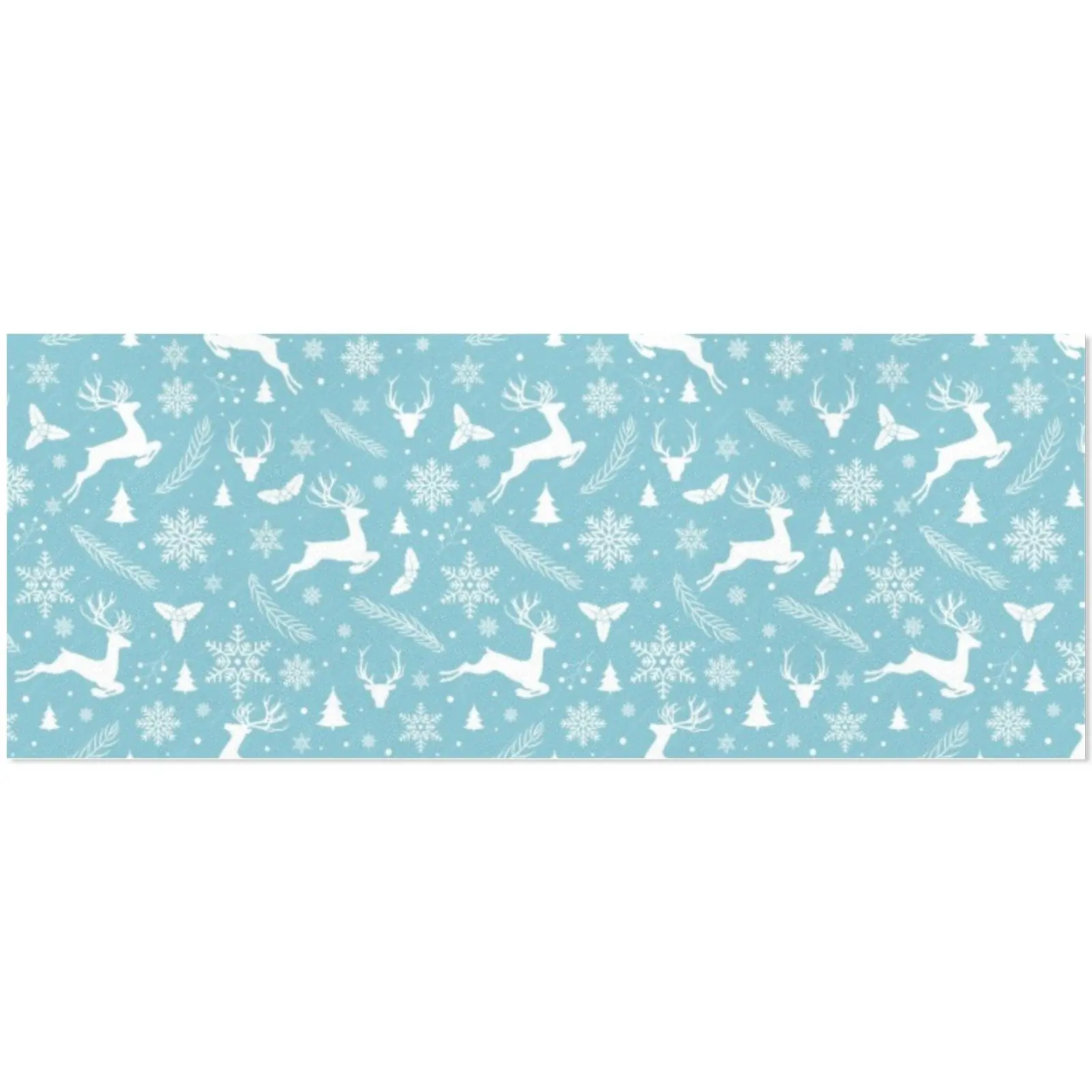 Wrapping
Paper Gift Wrap – Blue Reindeer – 1, 2, 3, 4 or 5 Rolls - Image 2