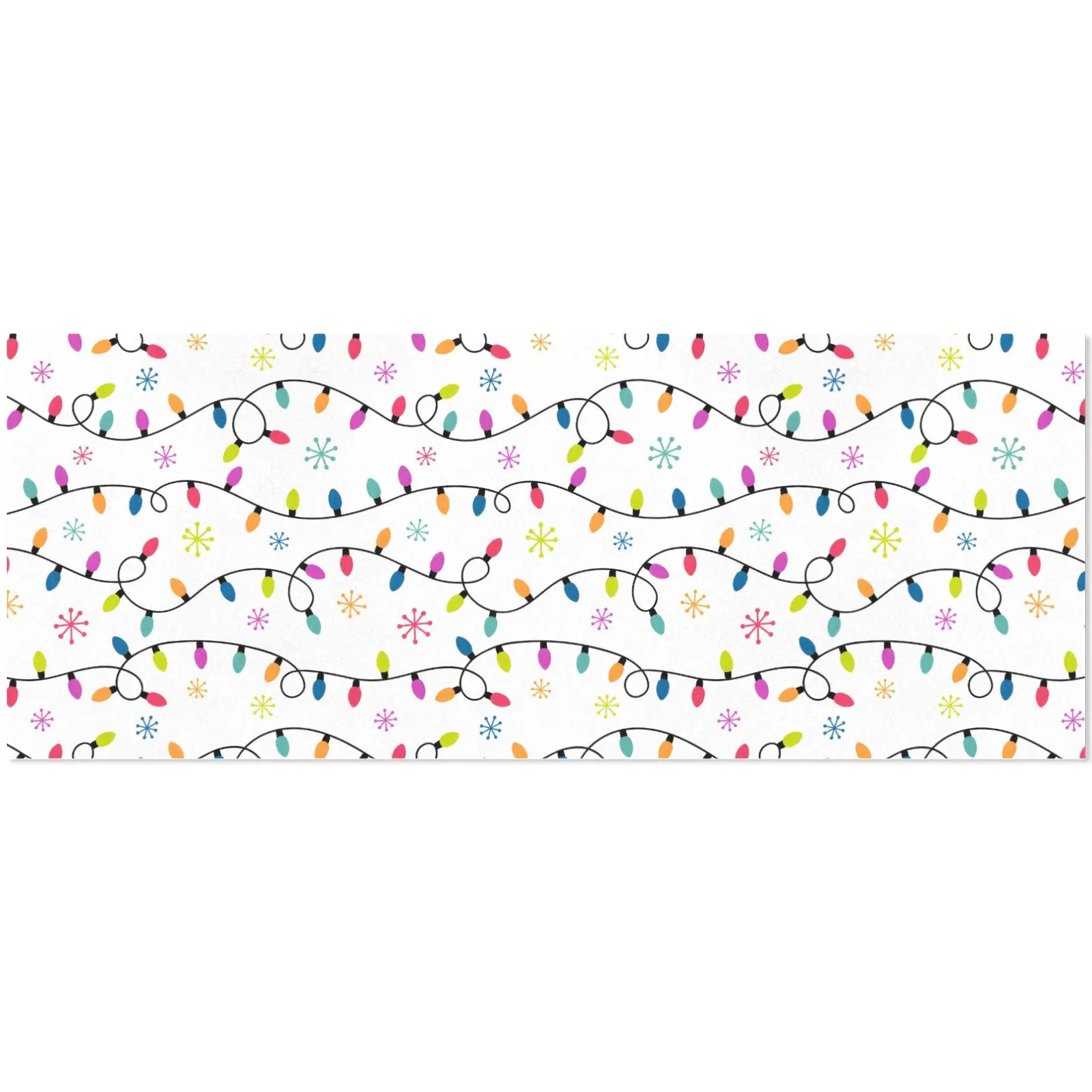 Christmas Wrapping Paper | Holiday Gift Wrap | Lighted 58" x 23" (1–5 Rolls) - Image 4