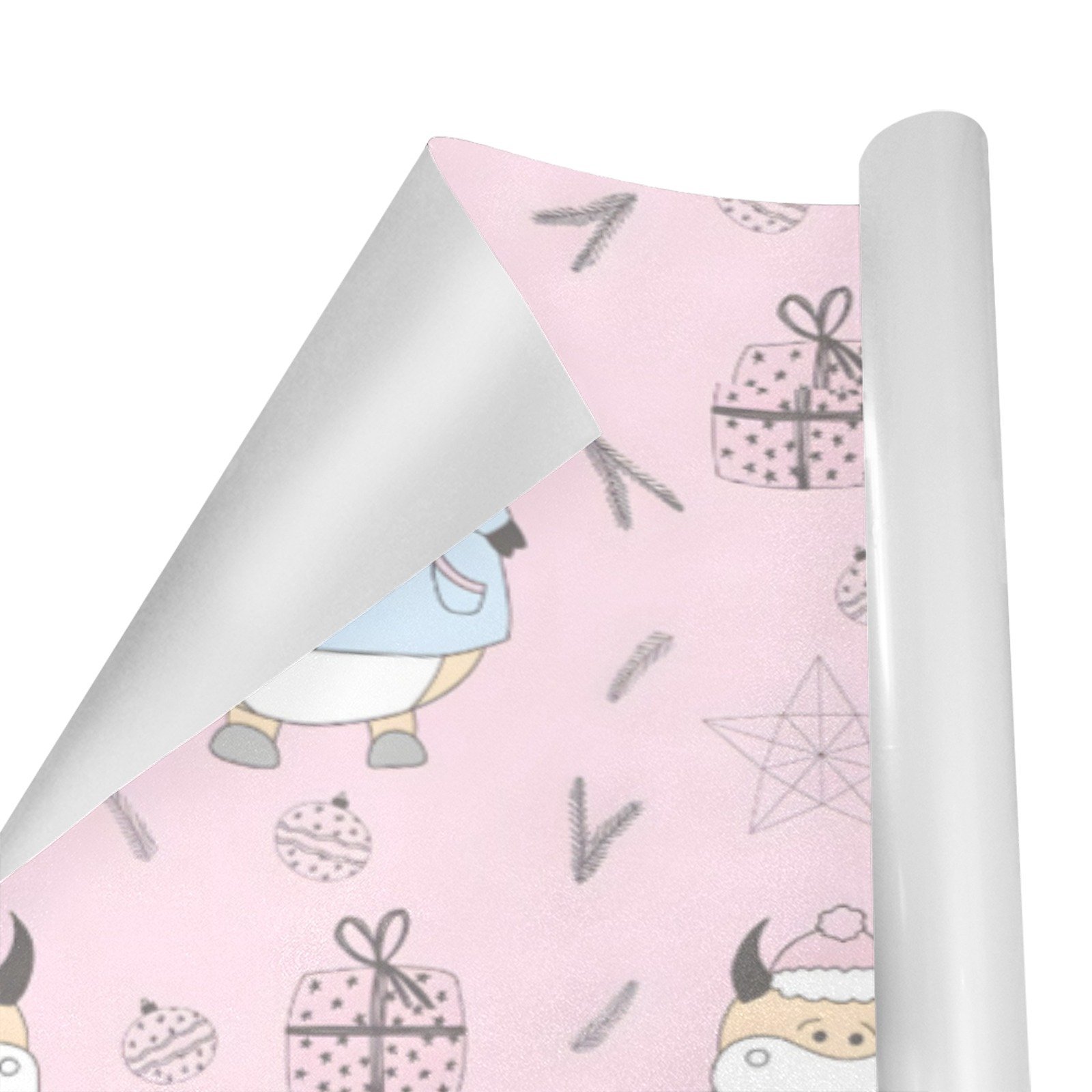 Wrapping
Paper Gift Wrap – Bull Pattern – 1, 2, 3, 4 or 5 Rolls - Image 2