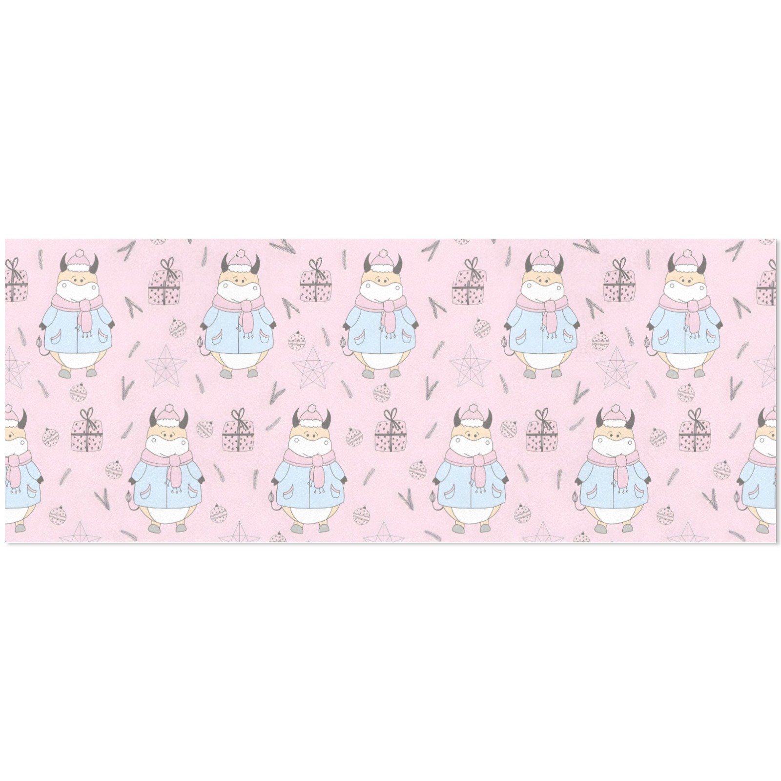 Wrapping
Paper Gift Wrap – Bull Pattern – 1, 2, 3, 4 or 5 Rolls - Image 5