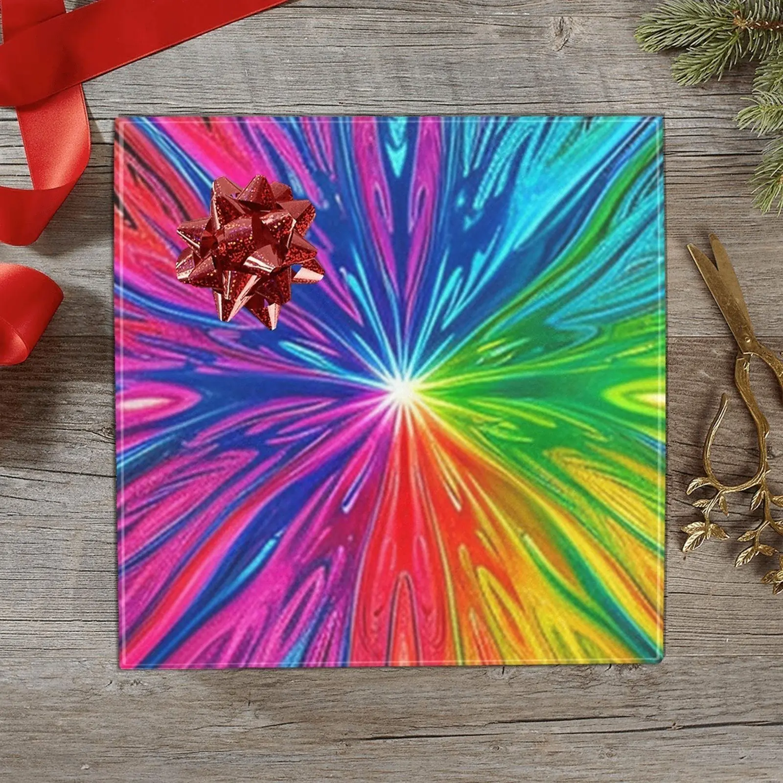 Wrapping
Paper Gift Wrap - Fluid Psyche - 1, 2, 3, 4 or 5 Rolls - Image 3