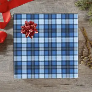 Wrapping
Paper Gift Wrap – Blue Plaid – 1, 2, 3, 4 or 5 Rolls