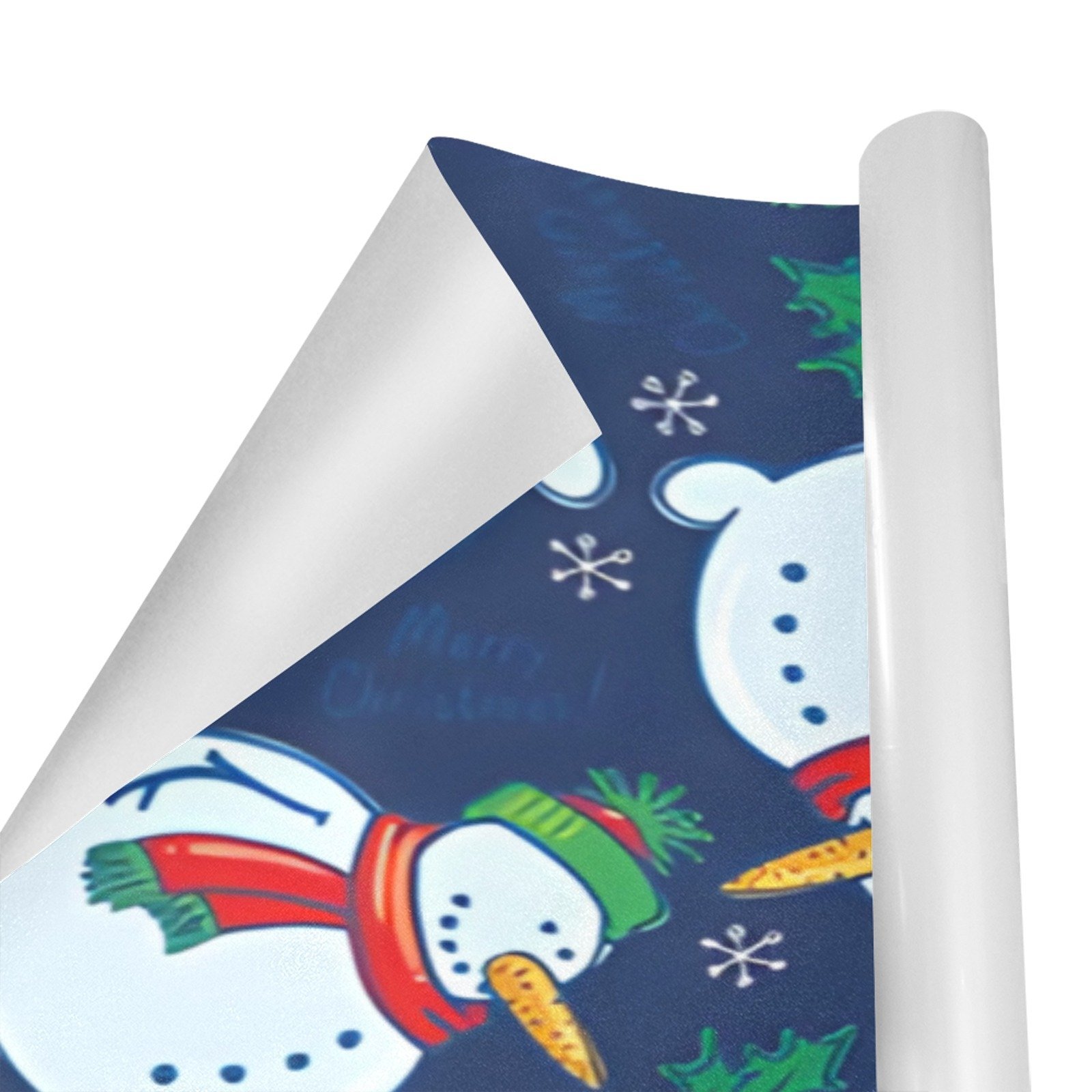 Wrapping
Paper Gift Wrap – Blue Snowman Group – 1, 2, 3, 4 or 5 Rolls - Image 2