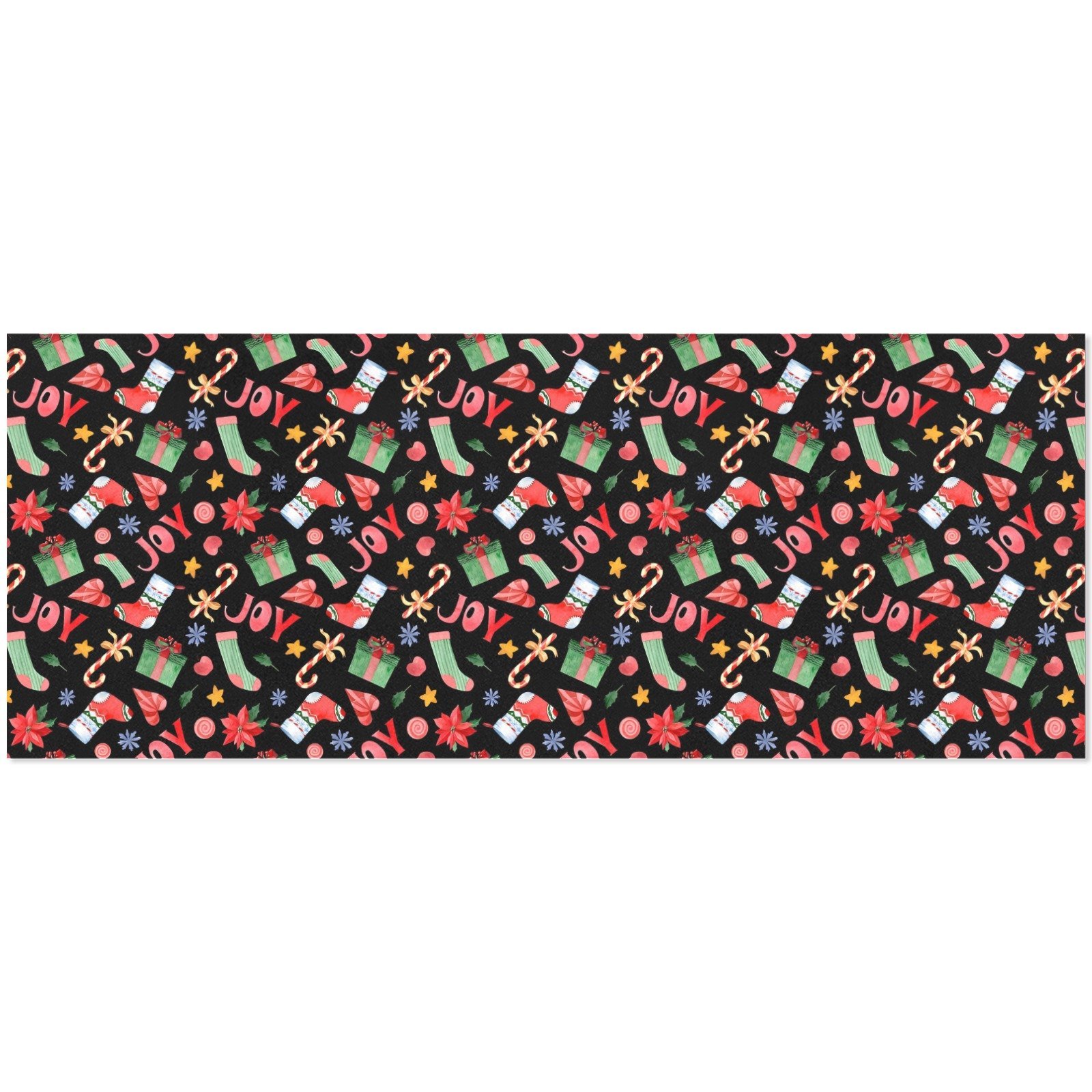 Christmas Wrapping Paper | Holiday Gift Wrap | Cane Joy 58" x 23" (1–5 Rolls) - Image 4