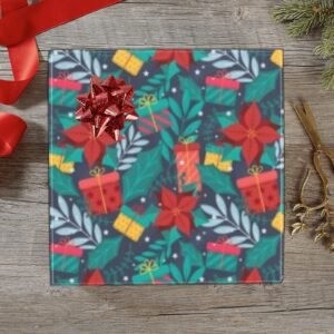 Wrapping
Paper Gift Wrap – Holly Pinwheel – 1, 2, 3, 4 or 5 Rolls