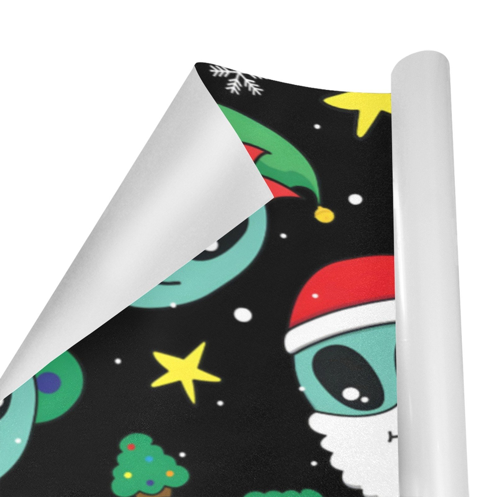 Wrapping
Paper Gift Wrap – Alient Santa Claus – 1, 2, 3, 4 or 5 Rolls - Image 2