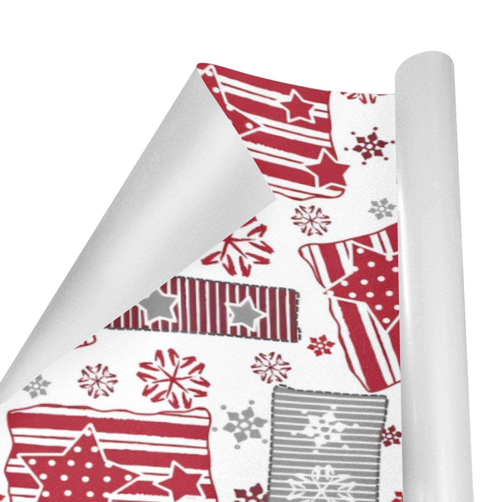 Christmas Wrapping Paper | Holiday Gift Wrap | Patriotic 58" x 23" (1–5 Rolls) - Image 2