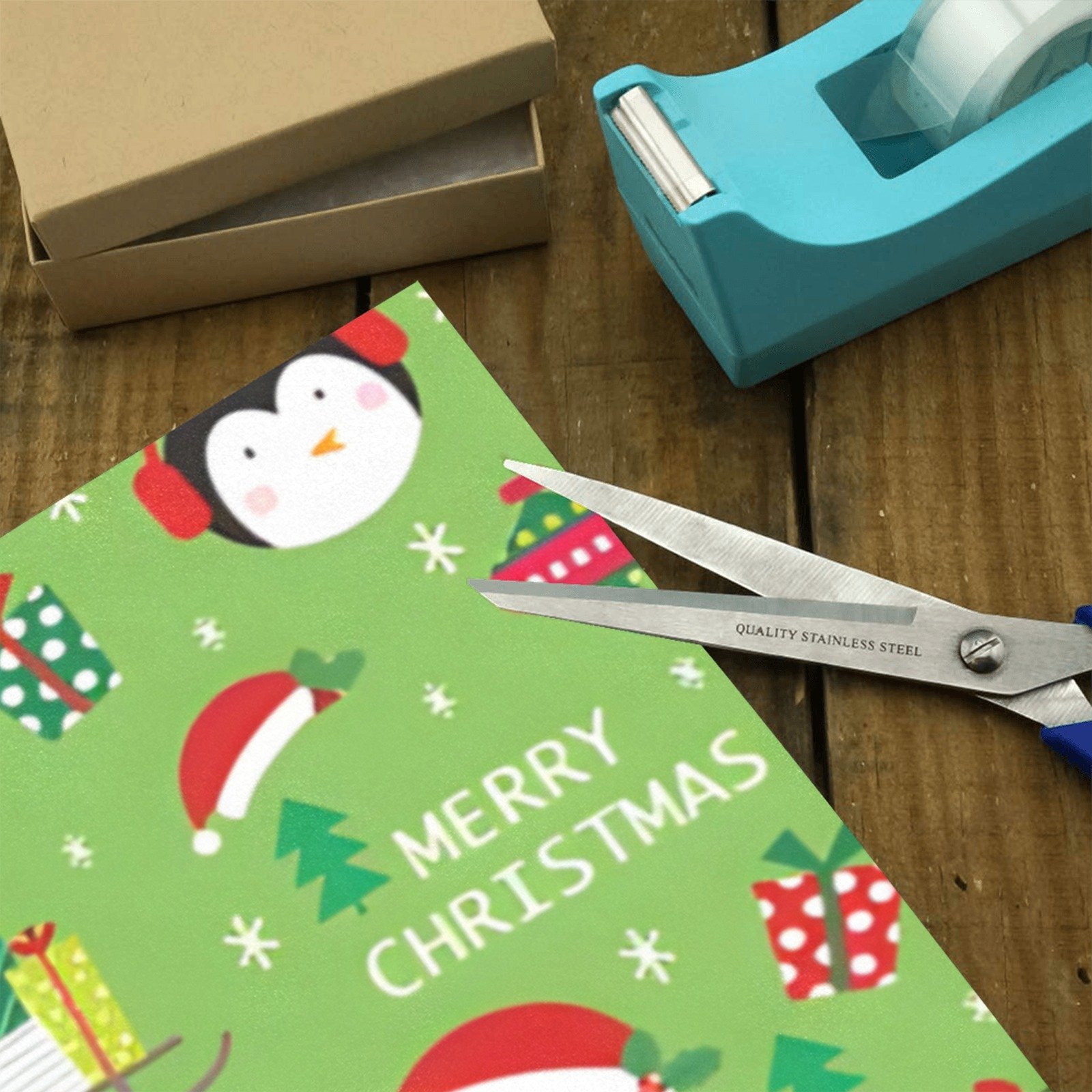 Wrapping
Paper Gift Wrap – Christmas Joy – 1, 2, 3, 4 or 5 Rolls - Image 4