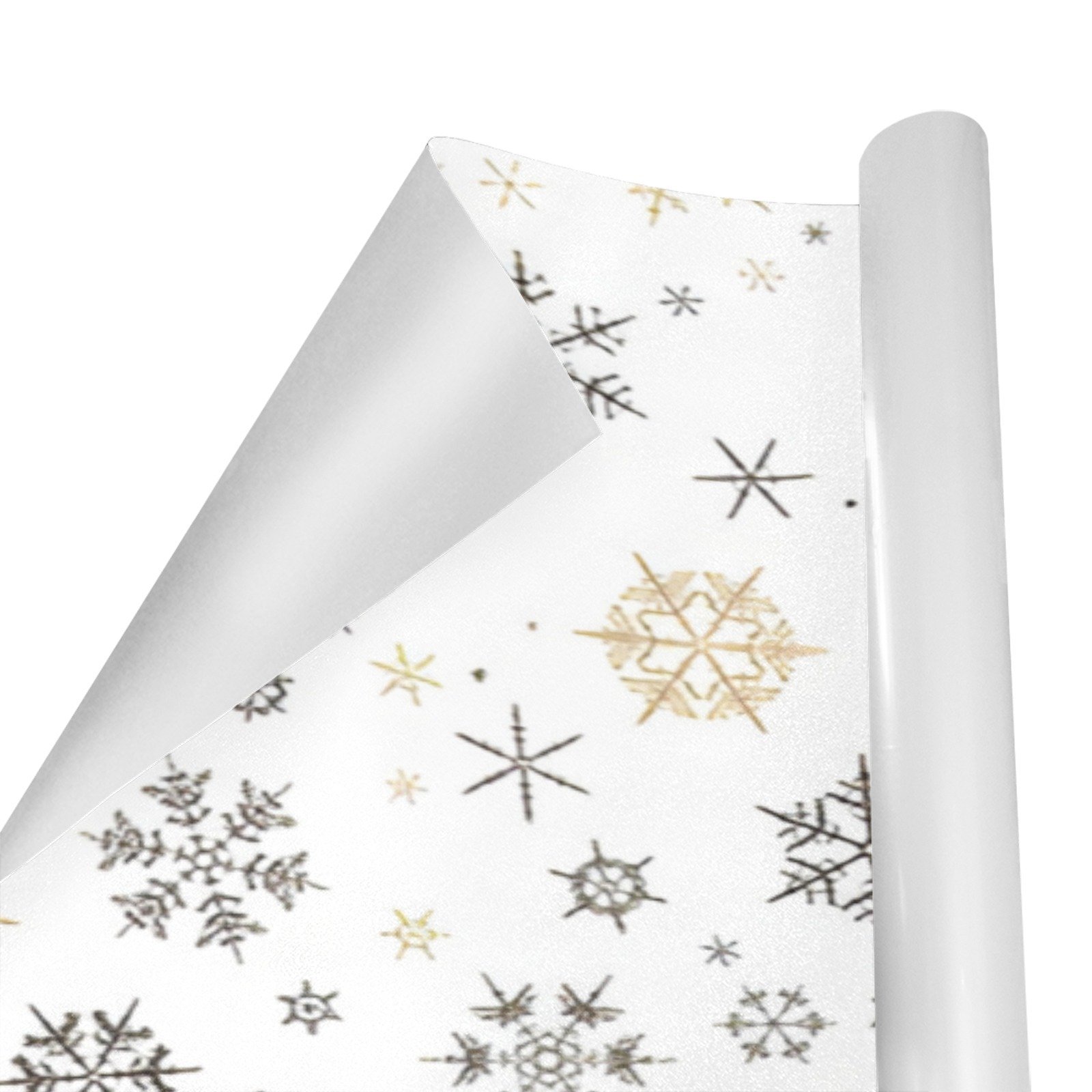 Wrapping
Paper Gift Wrap – Gold Snowflake – 1, 2, 3, 4 or 5 Rolls - Image 2