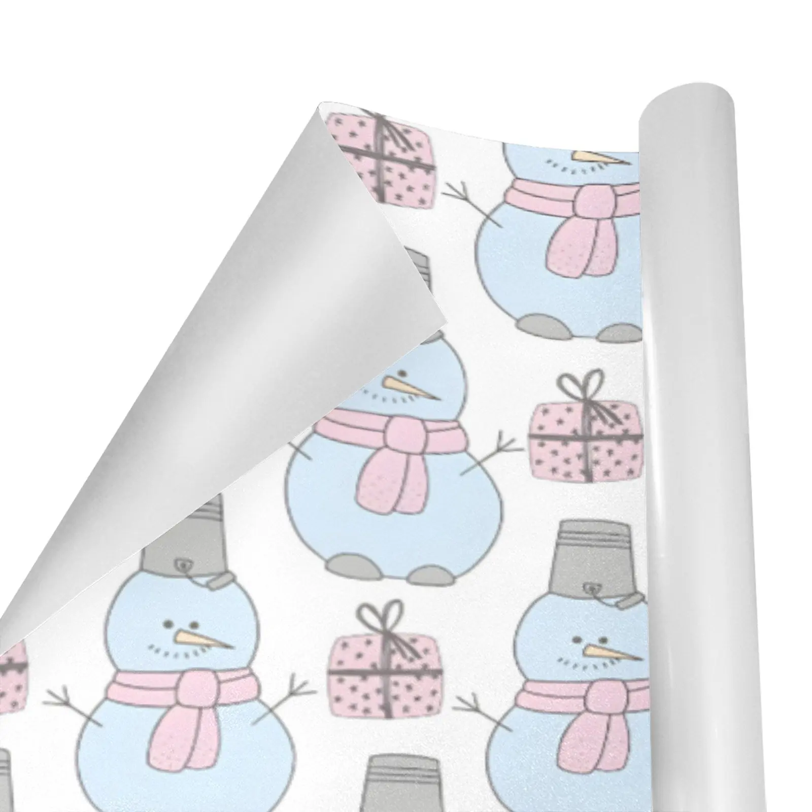 Wrapping
  Paper Gift Wrap – Christmas Holiday Snowman – 1, 2, 3, 4 or 5 Rolls - Image 2