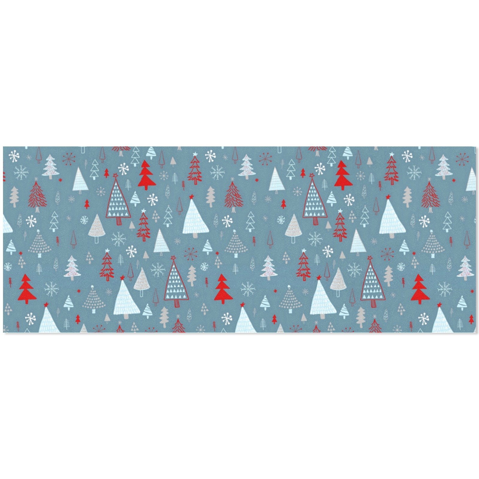 Christmas Wrapping Paper | Holiday Gift Wrap | Slate Forest 58" x 23" (1–5 Rolls) - Image 4
