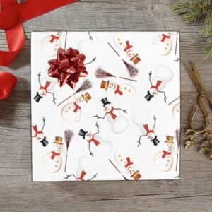 Christmas Wrapping Paper | Holiday Gift Wrap | Frosty 58" x 23" (1–5 Rolls)
