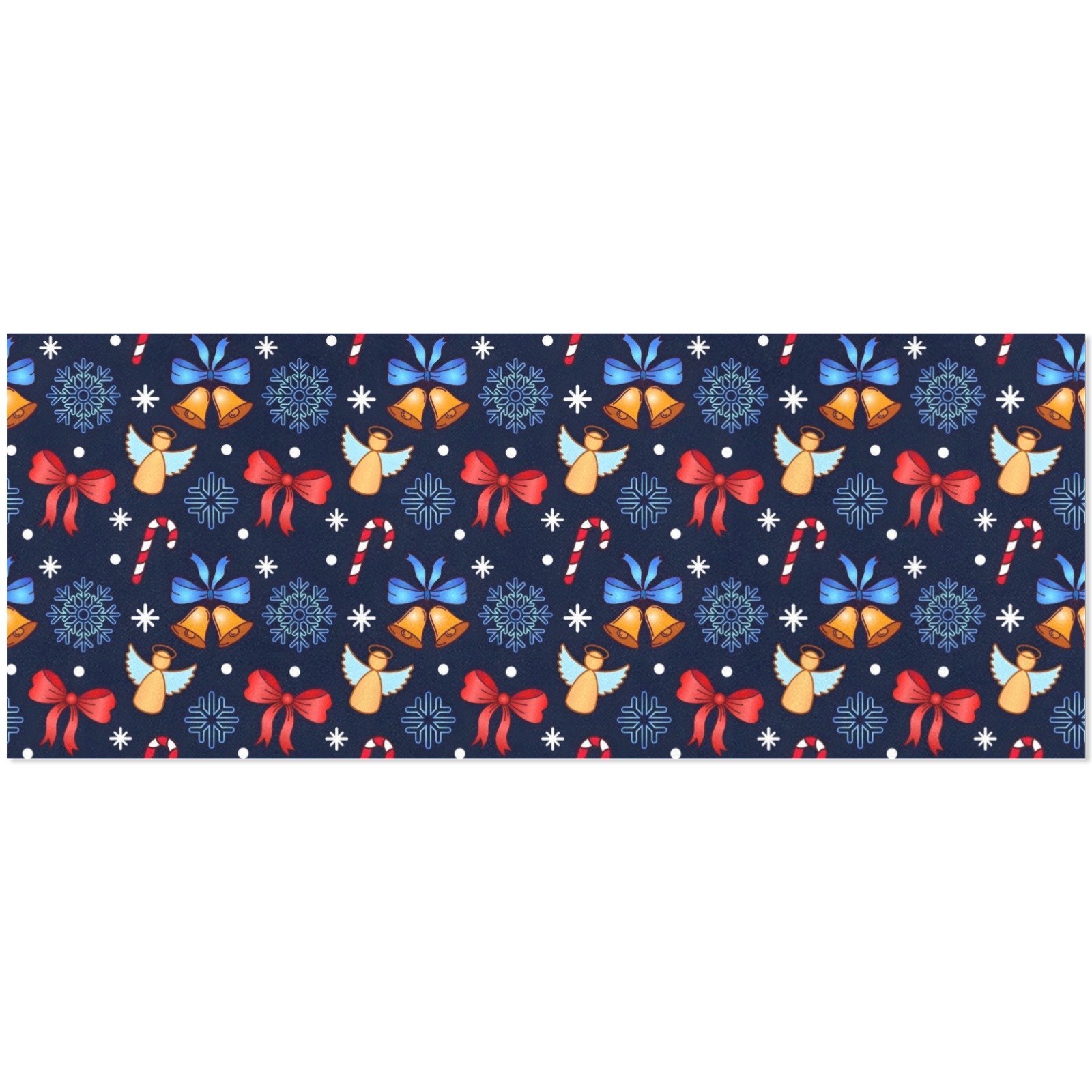 Christmas Wrapping Paper | Holiday Gift Wrap | Ribbon Angel 58" x 23" (1–5 Rolls) - Image 4