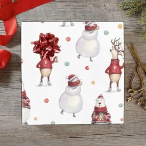 Christmas Wrapping Paper | Holiday Gift Wrap | Polar Santa 58" x 23" (1–5 Rolls)