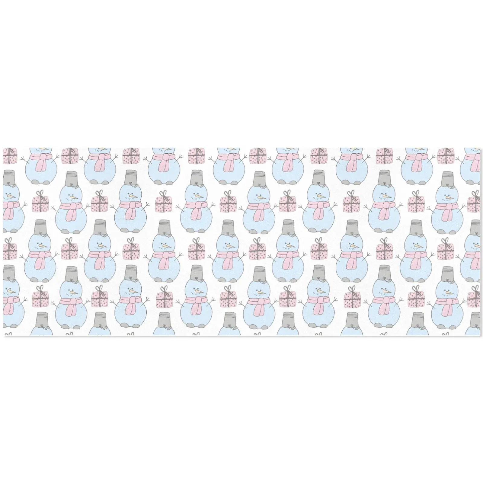 Wrapping
  Paper Gift Wrap – Christmas Holiday Snowman – 1, 2, 3, 4 or 5 Rolls - Image 4
