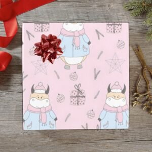 Wrapping
Paper Gift Wrap – Bull Pattern – 1, 2, 3, 4 or 5 Rolls