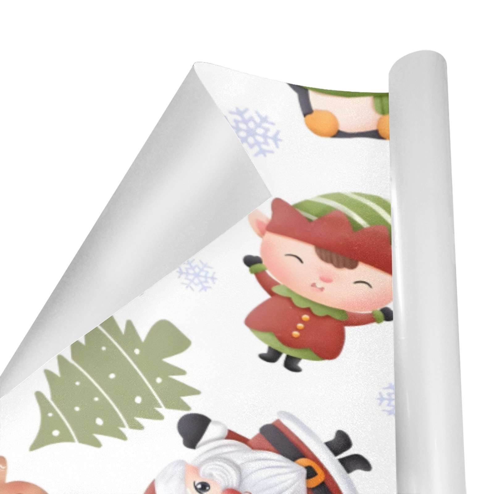 Christmas Wrapping Paper | Holiday Gift Wrap | Team Santa 58" x 23" (1–5 Rolls) - Image 2