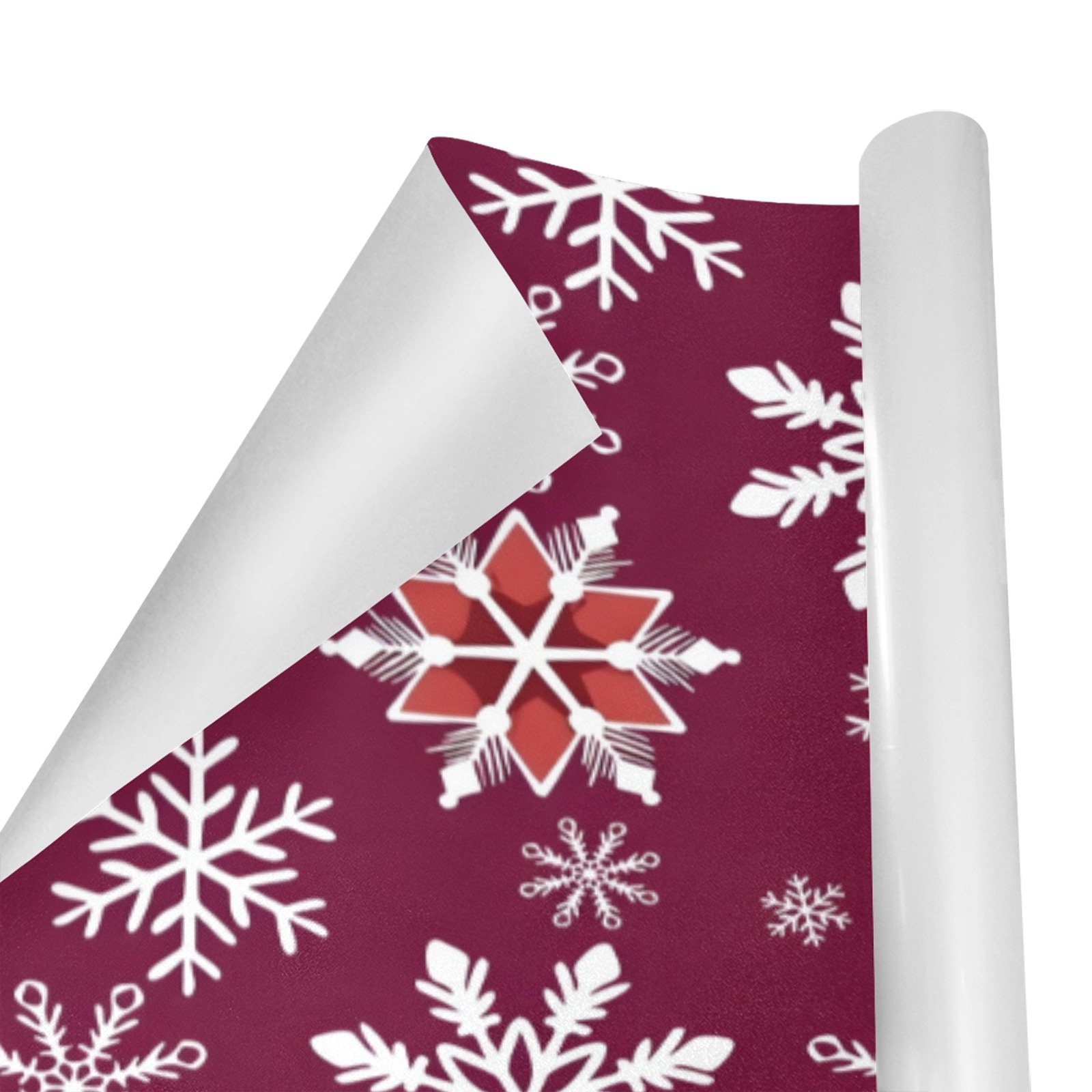 Christmas Wrapping Paper | Holiday Gift Wrap | Wine Flakes 58" x 23" (1–5 Rolls) - Image 2