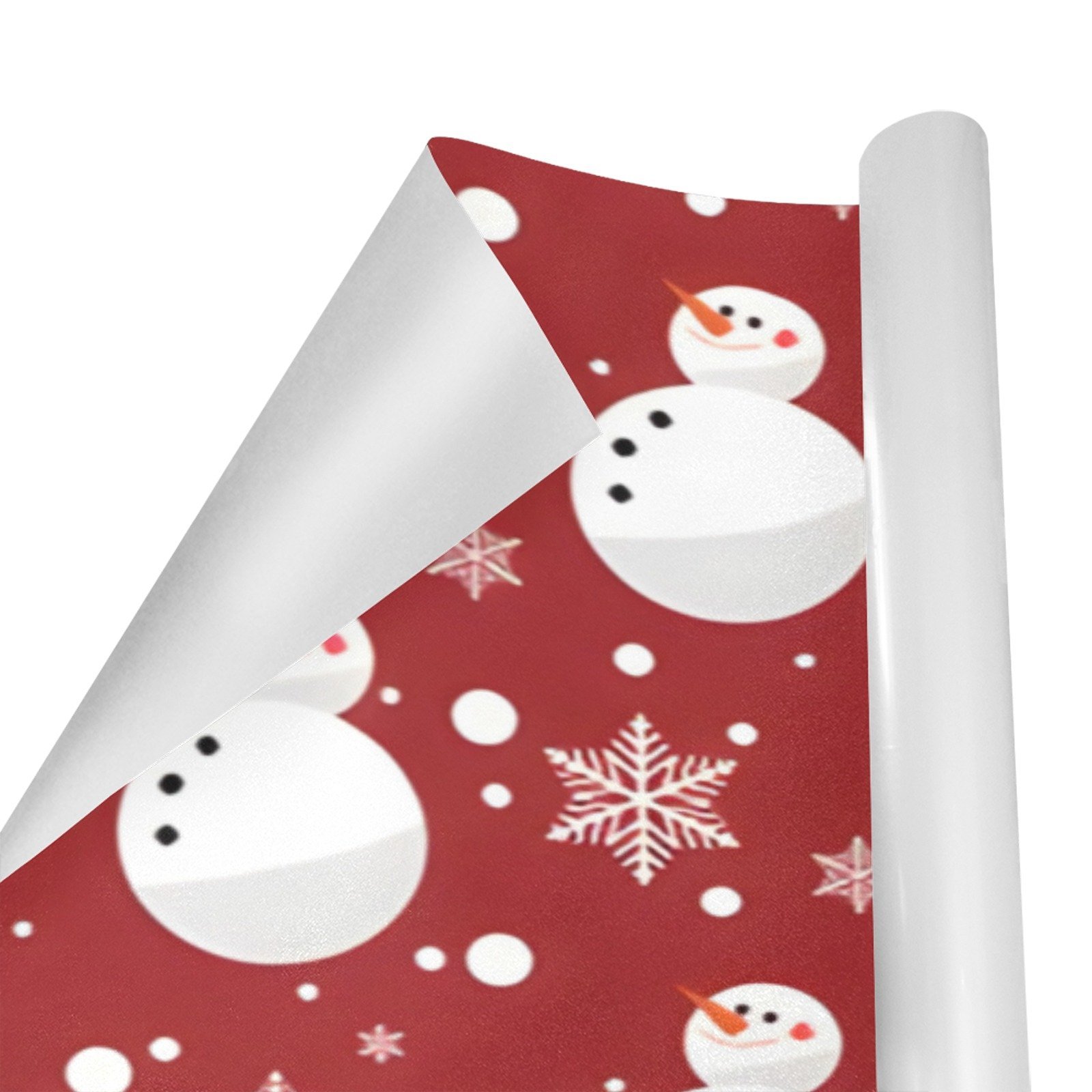 Wrapping
Paper Gift Wrap – Red Snowman – 1, 2, 3, 4 or 5 Rolls - Image 2