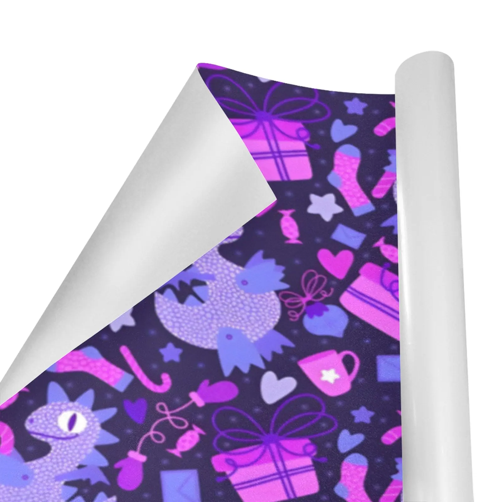 Christmas Wrapping Paper | Holiday Gift Wrap | Dino 58" x 23" (1–5 Rolls) - Image 2