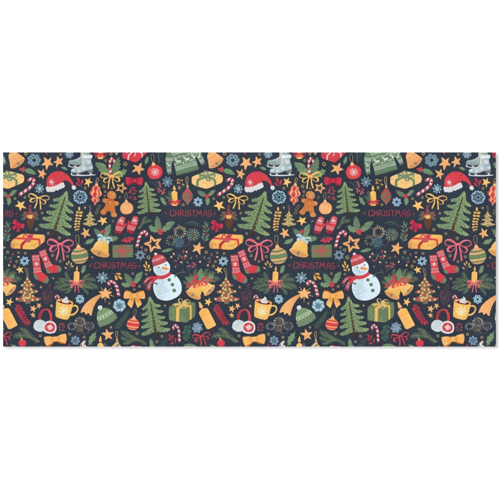 Christmas Wrapping Paper | Holiday Gift Wrap | All Holiday 58" x 23" (1–5 Rolls) - Image 4