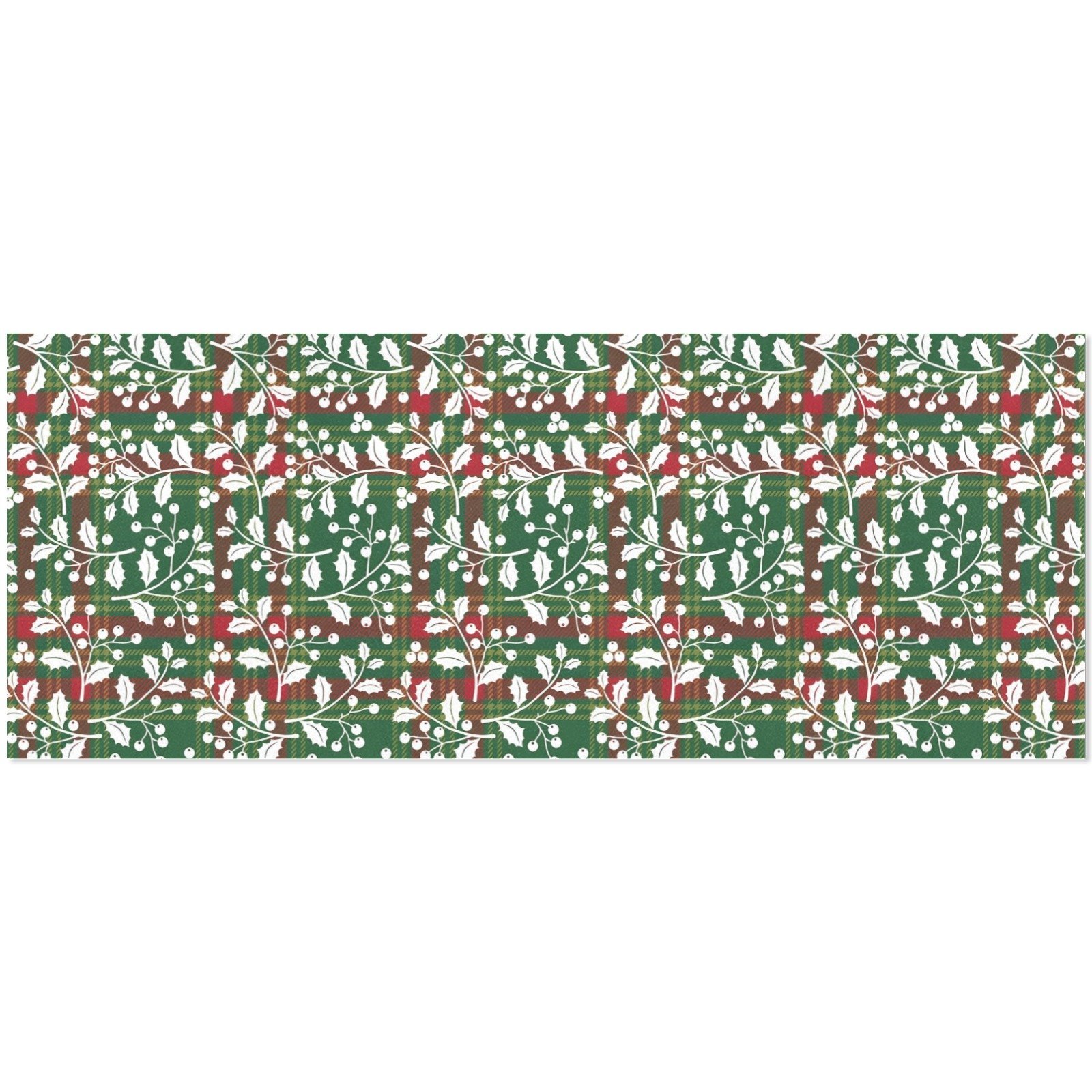 Christmas Wrapping Paper | Holiday Gift Wrap | Buffalo Holly 58" x 23" (1–5 Rolls) - Image 4