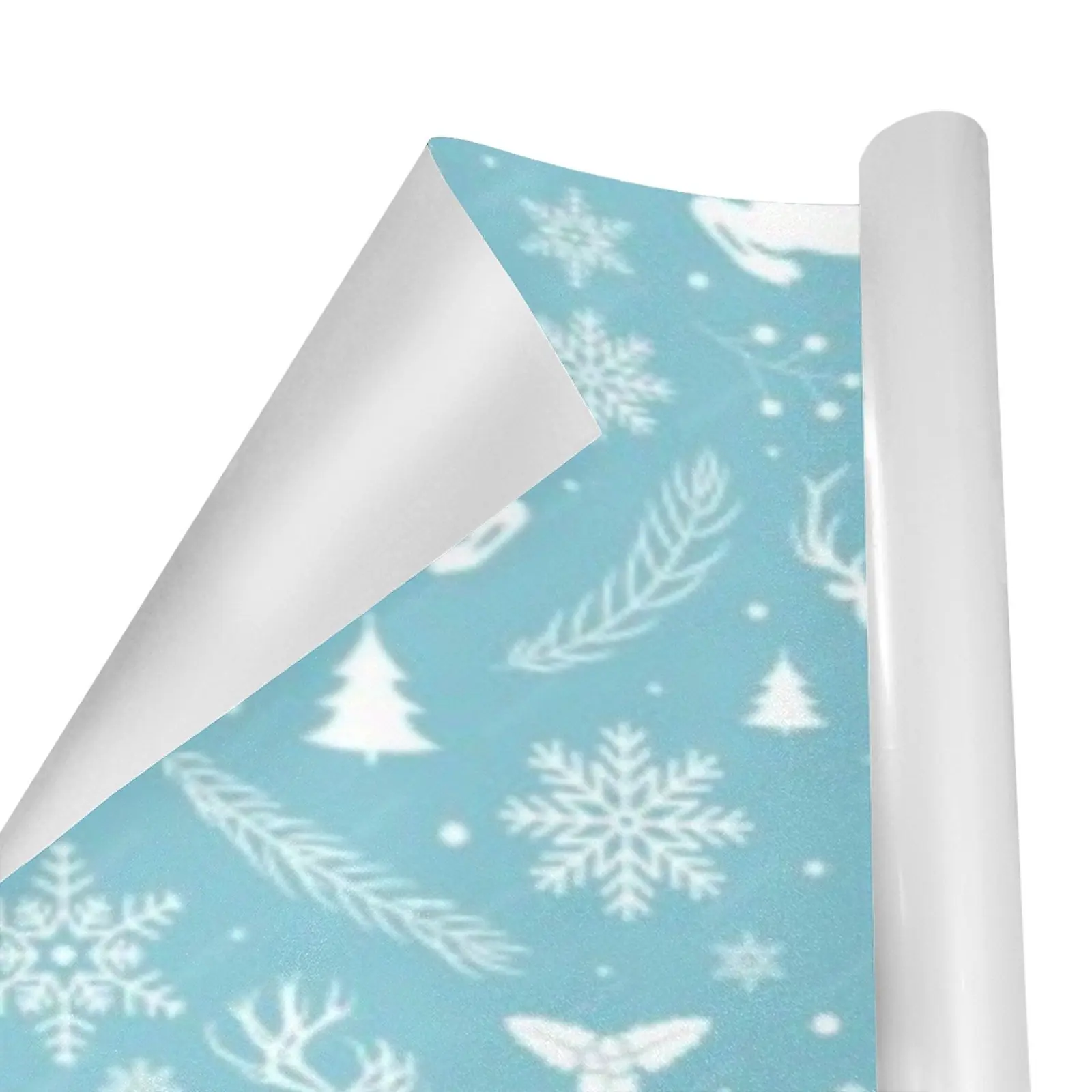 Wrapping
Paper Gift Wrap – Blue Reindeer – 1, 2, 3, 4 or 5 Rolls - Image 3